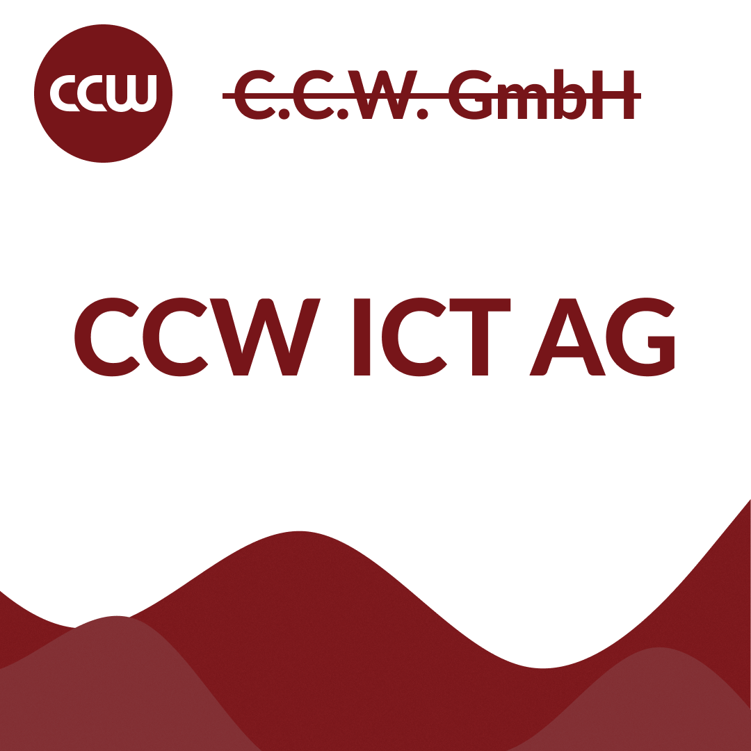 Mehr über den Artikel erfahren Die C.C.W. GmbH wird zur CCW ICT AG